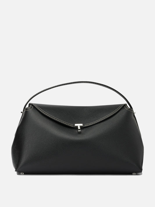 Medium bags 100% cow leather - Lining: 60% polyurethane 40% polyamide  Black - Toteme Women | PLP | VIETTI Online Store 
