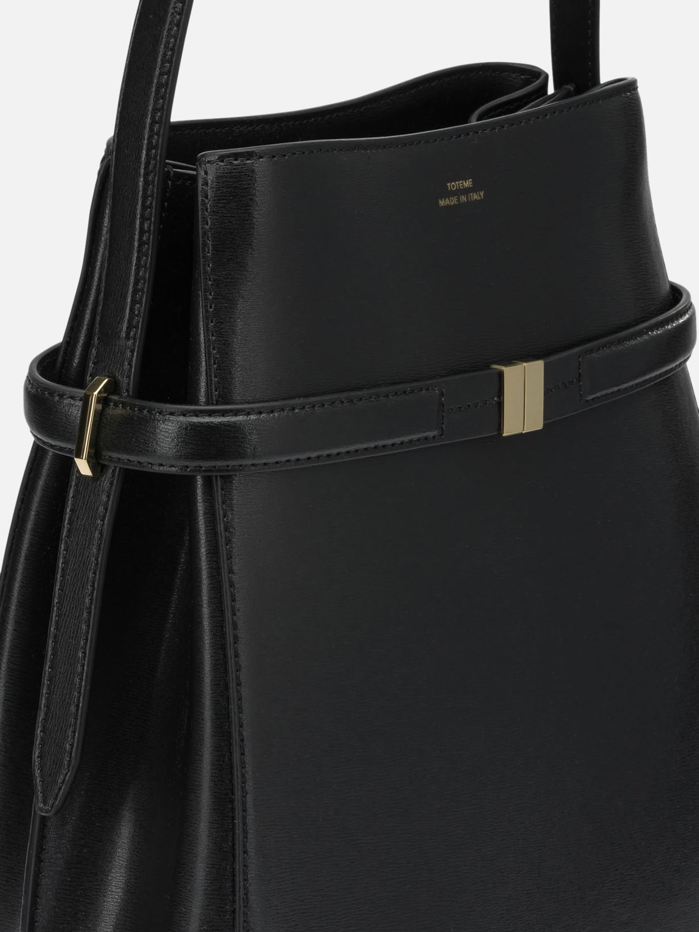 Small bags 100% leather - Lining: 60% polyurethane 40% polyamide  Black - Toteme Women | PDP | VIETTI Online Store | thumbnail_4