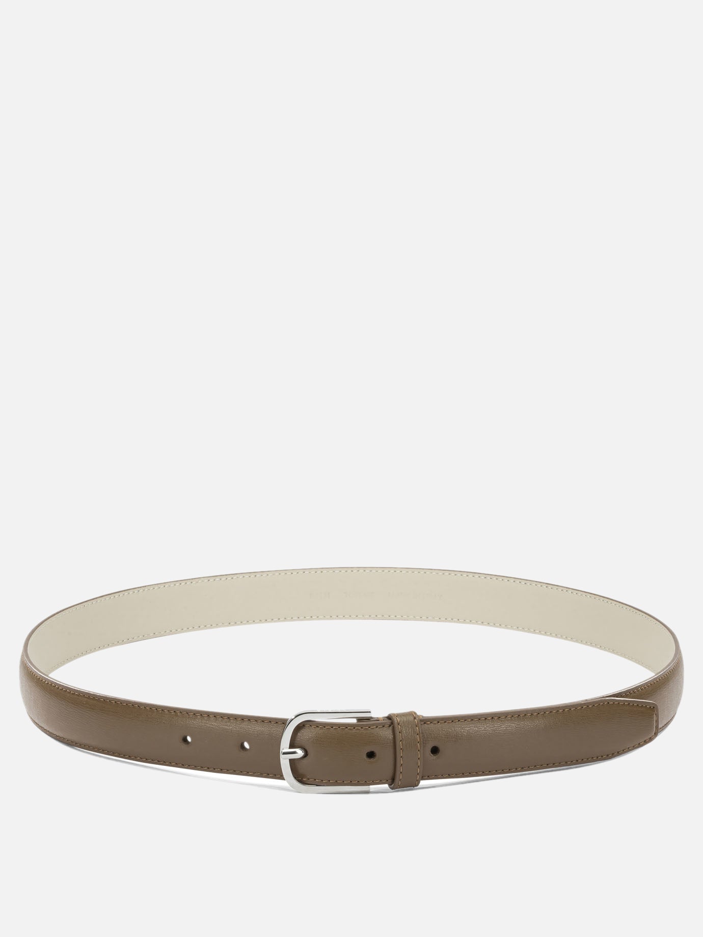 Leather belts 100% cow leather  Brown - Toteme Women | PDP | VIETTI Online Store | thumbnail