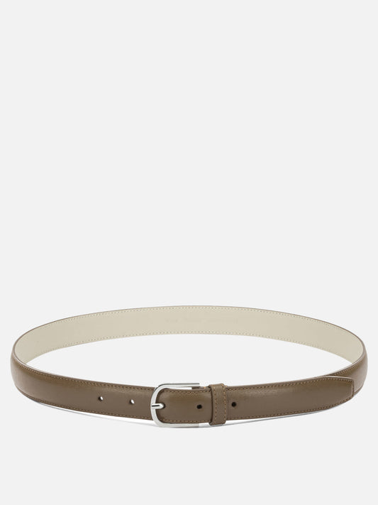 Leather belts 100% cow leather  Brown - Toteme Women | PLP | VIETTI Online Store 

