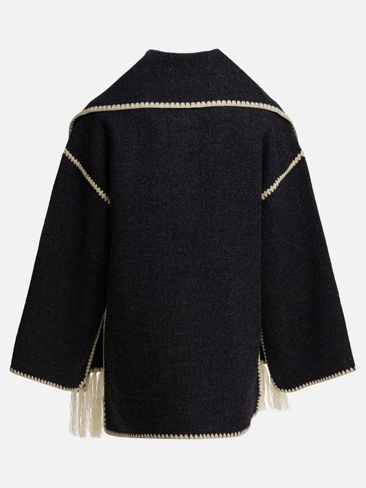 Short coats Solid colour  Grey - Toteme Women | PDP | VIETTI Online Store | 2
