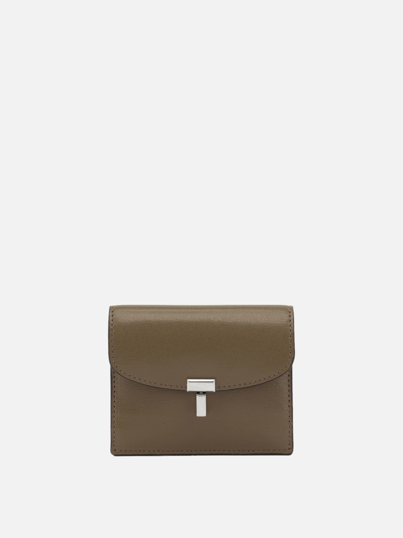 Card holders 100% cow leather  Brown - Toteme Women | PDP | VIETTI Online Store | thumbnail