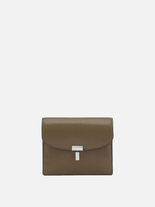 Card holders 100% cow leather  Brown - Toteme Women | PLP | VIETTI Online Store 
