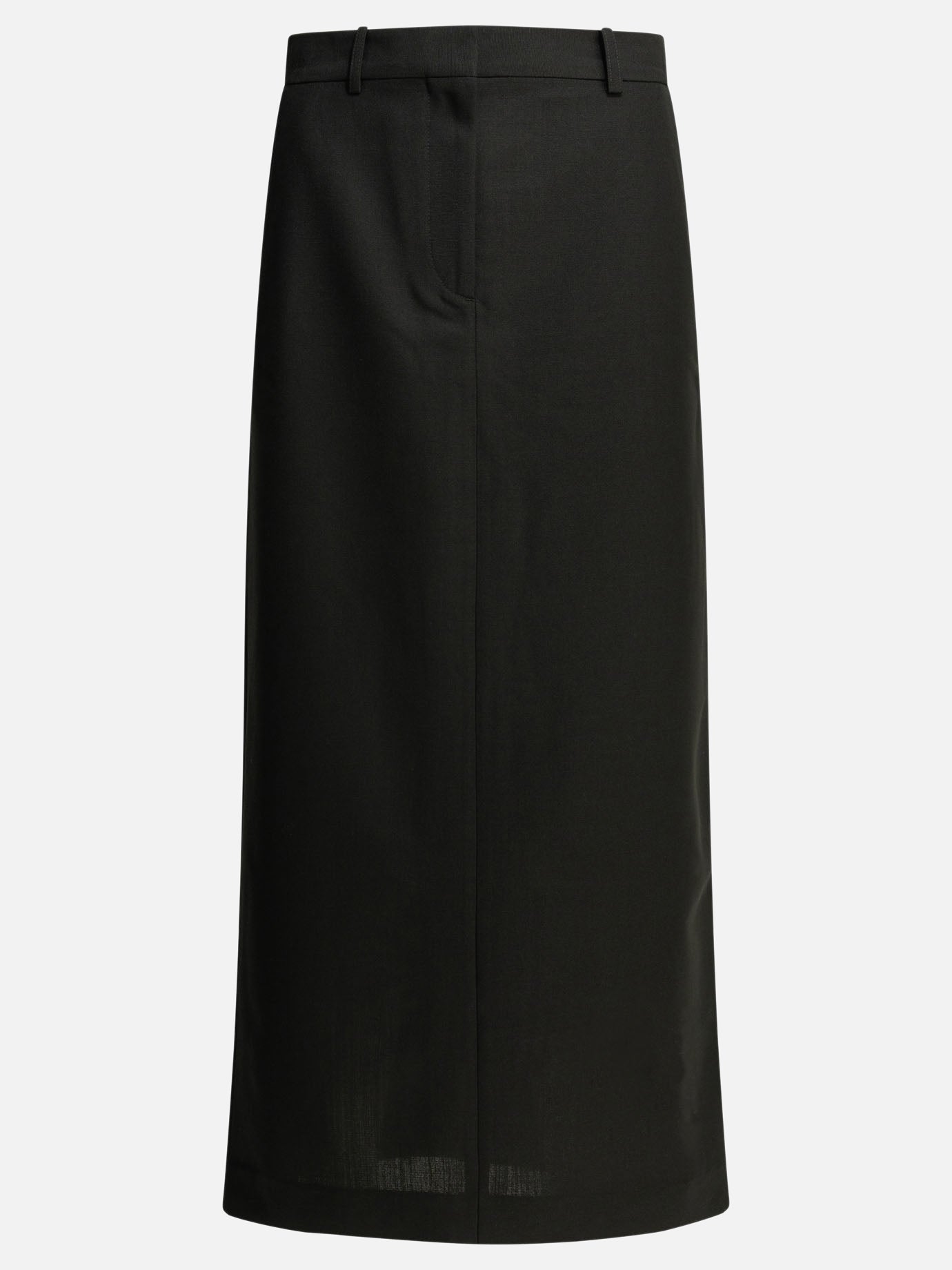 Long skirts Solid colour  Black - Toteme Women | PDP | VIETTI Online Store | thumbnail