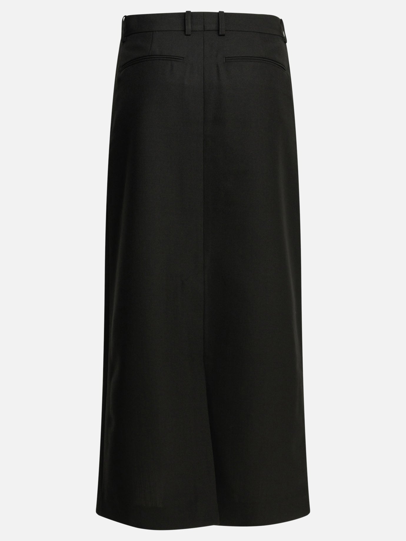 Long skirts Solid colour  Black - Toteme Women | PDP | VIETTI Online Store | thumbnail_2