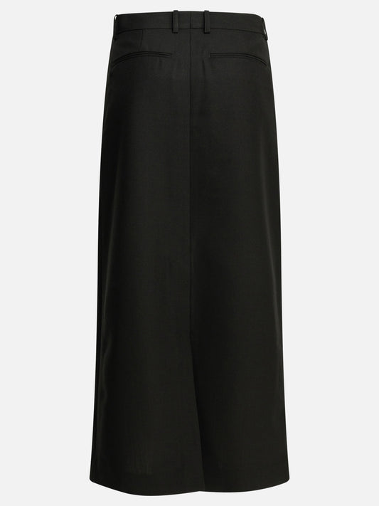 Long skirts Solid colour  Black - Toteme Women | PLP | VIETTI Online Store | 2
