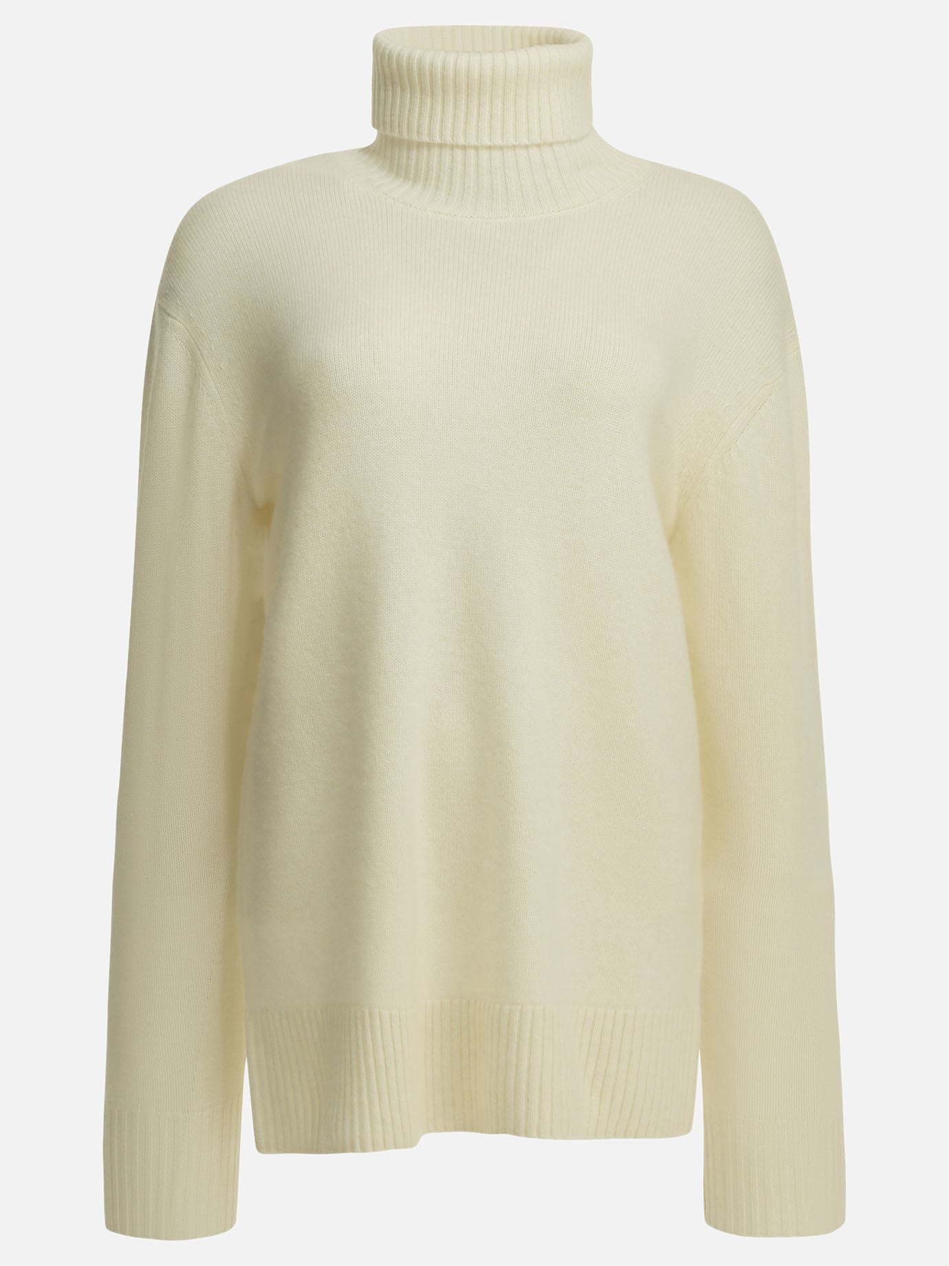 Turtleneck sweaters Solid colour  White - Toteme Women | PDP | VIETTI Online Store | Zoom-Modal
