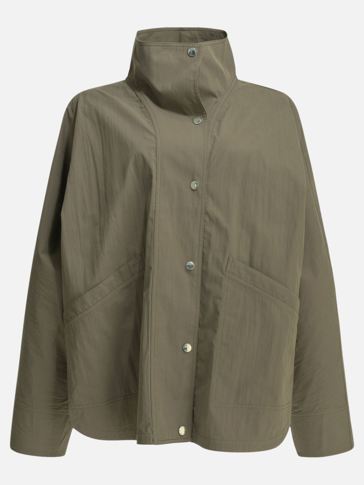 Raincoats & Trench coats Solid colour  Green - Toteme Women | PDP | VIETTI Online Store | Zoom-Modal
