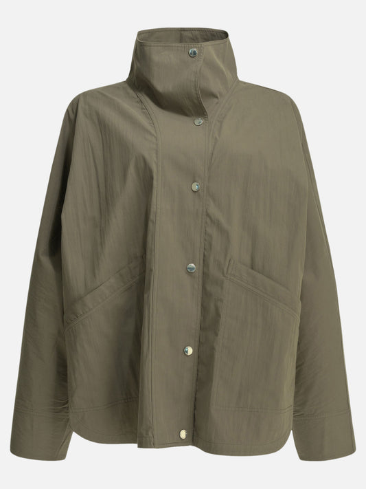 Raincoats & Trench coats Solid colour  Green - Toteme Women | PDP | VIETTI Online Store 

