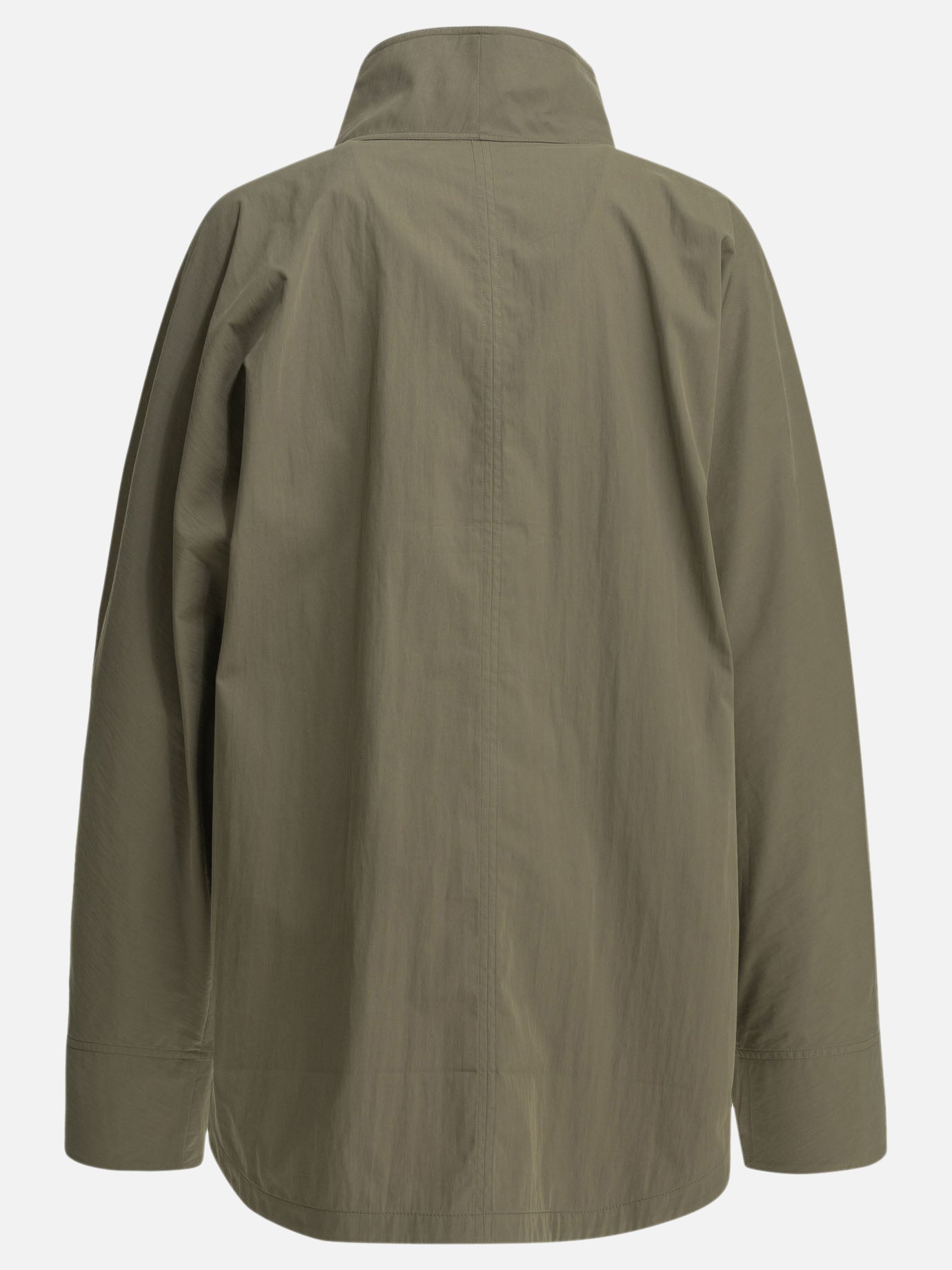 Raincoats & Trench coats Solid colour  Green - Toteme Women | PDP | VIETTI Online Store | thumbnail_4