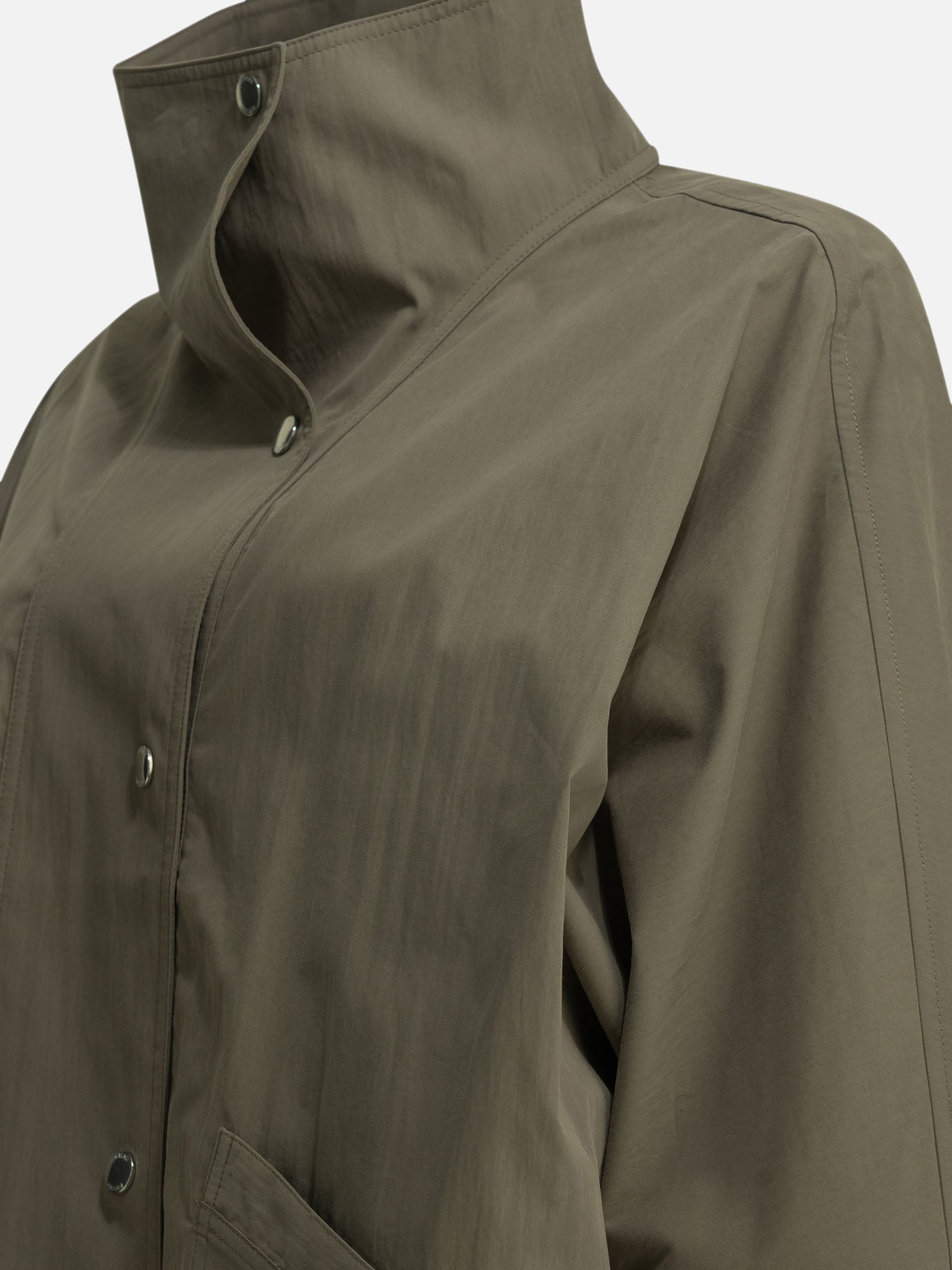 Raincoats & Trench coats Solid colour  Green - Toteme Women | PDP | VIETTI Online Store | Zoom-Modal_6
