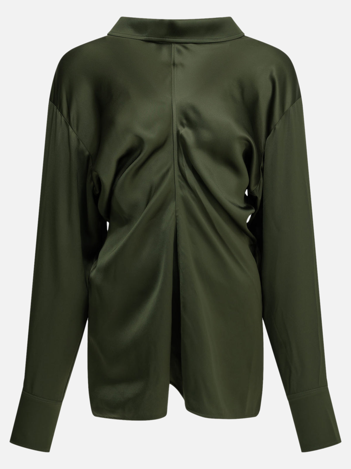 Toteme "Slouch" Blouse Green

