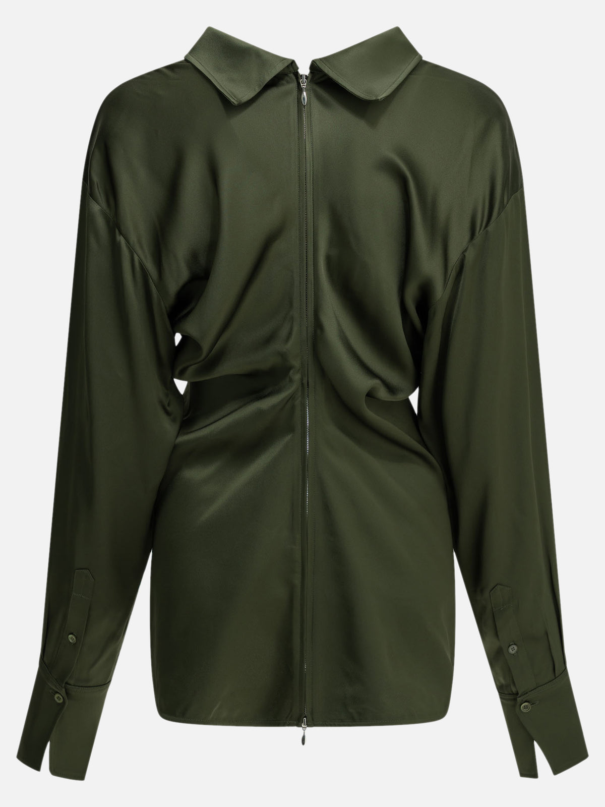 Toteme "Slouch" Blouse Green

