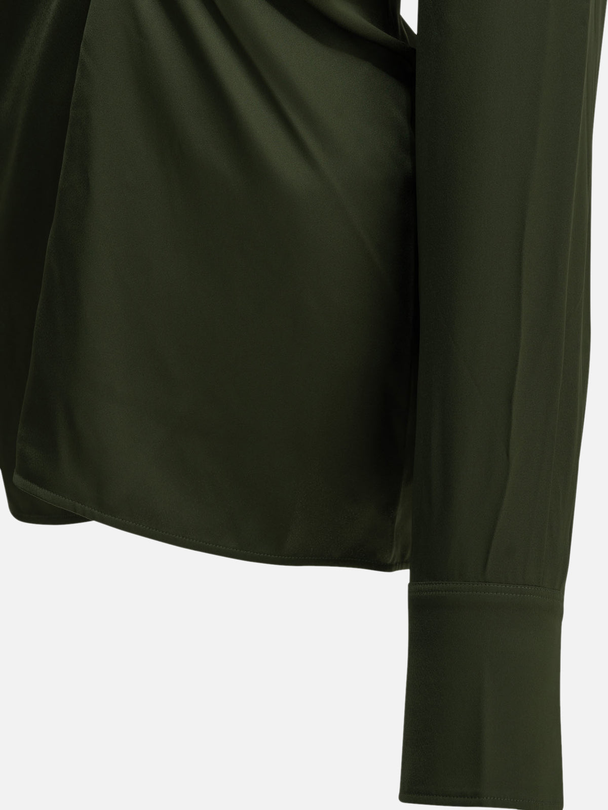 Toteme "Slouch" Blouse Green

