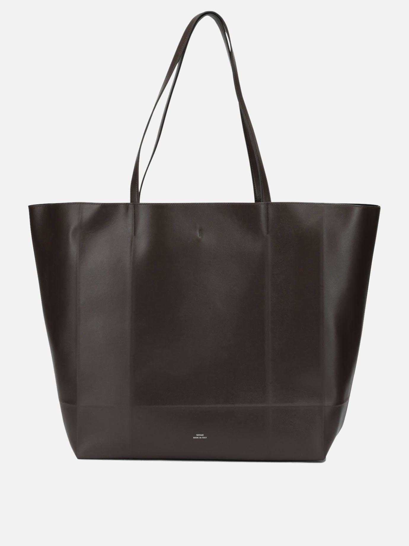 Medium bags 100% cow leather - Lining: 60% polyamide 40% polyurethane  Brown - Toteme Women | PDP | VIETTI Online Store | thumbnail