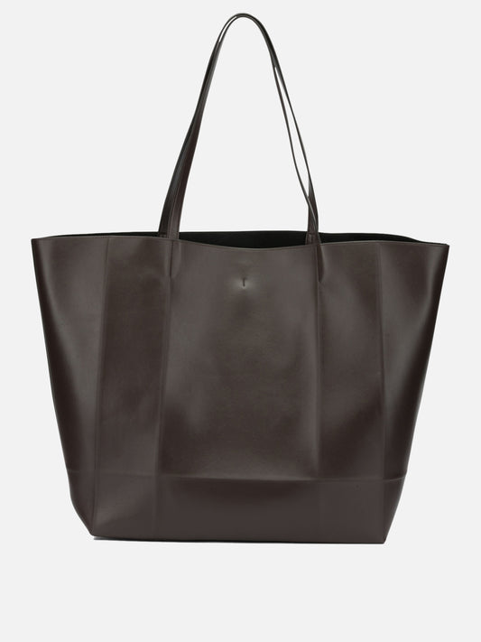 Toteme "Roam" Medium Shoulder Bag Brown

