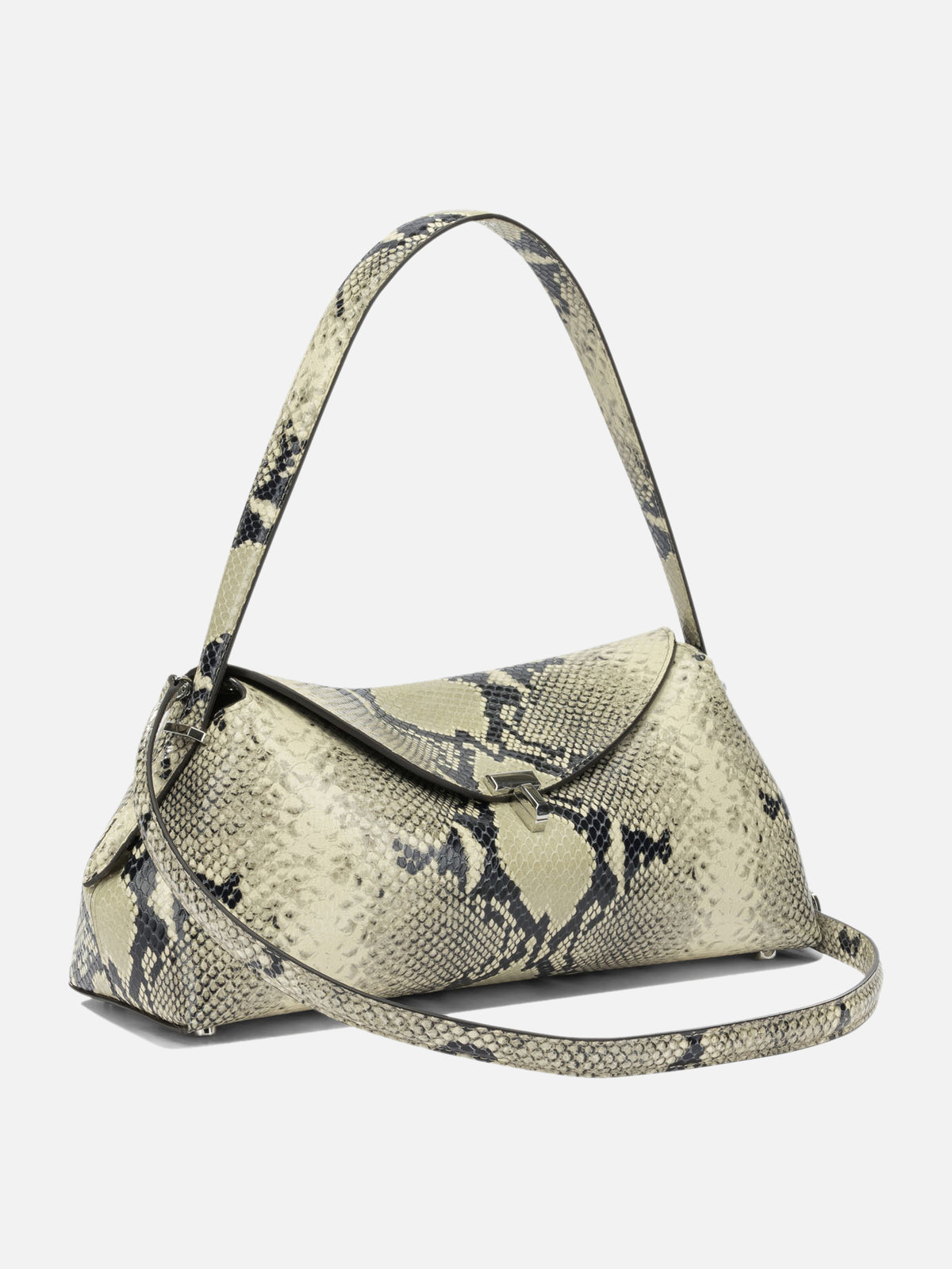 Toteme "T-lock" Medium Shoulder Bag Beige

