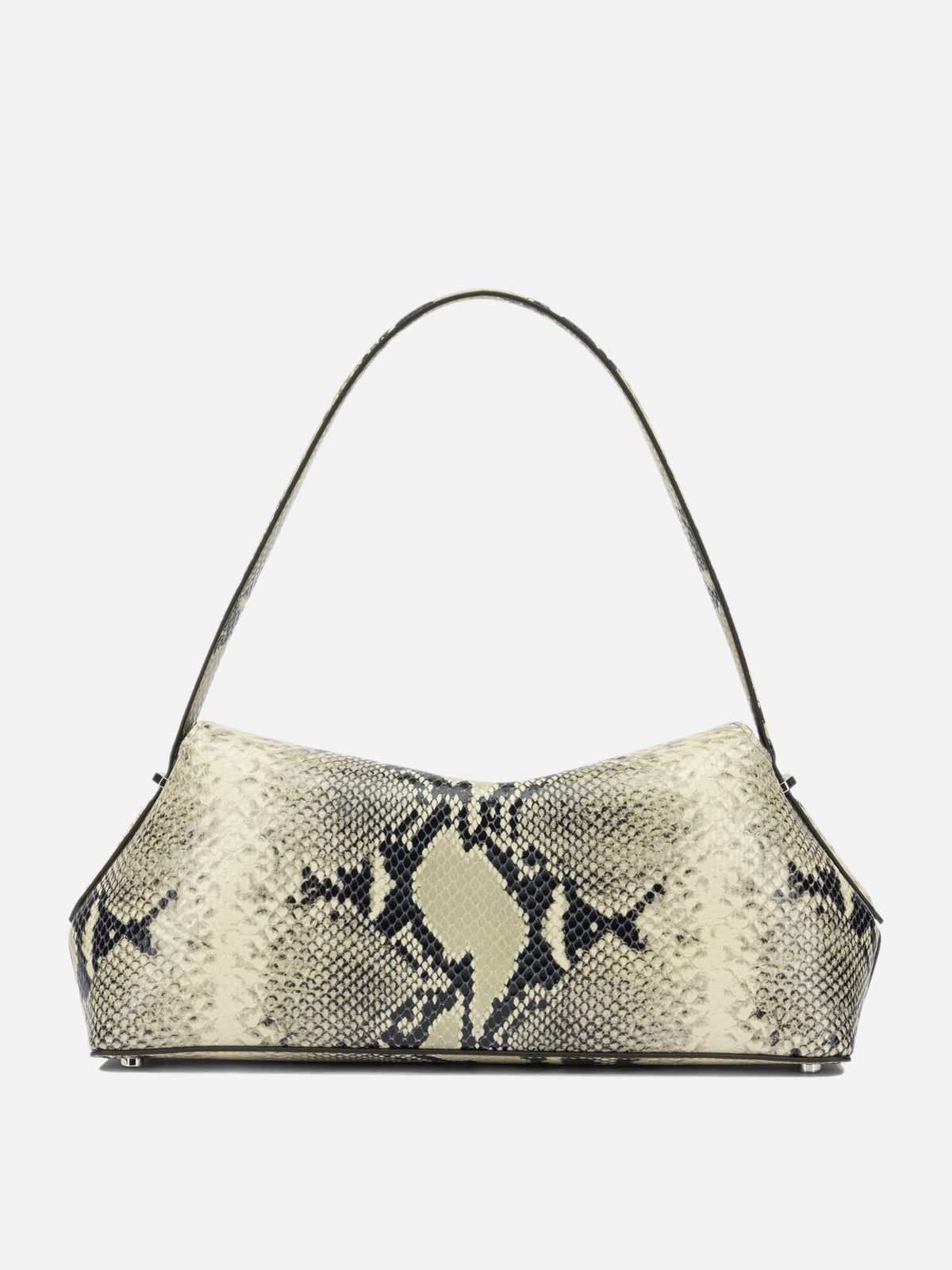 Toteme "T-lock" Medium Shoulder Bag Beige - VIETTI
