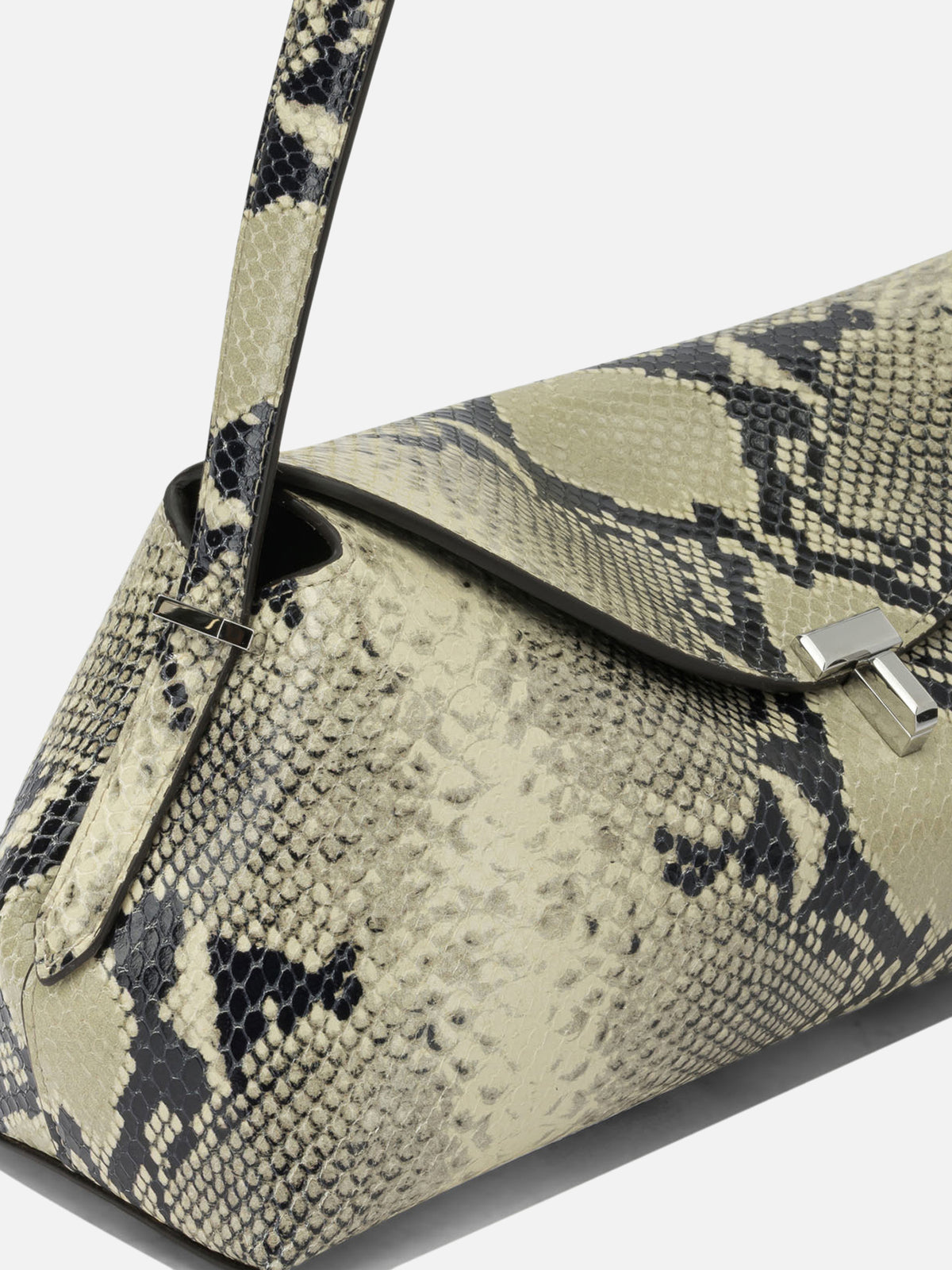 Toteme "T-lock" Medium Shoulder Bag Beige


