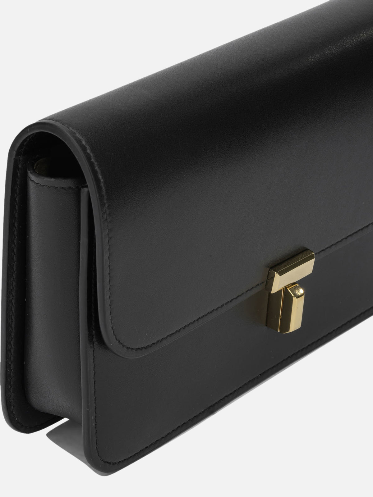 Toteme "T-lock" Small Shoulder Bag Black

