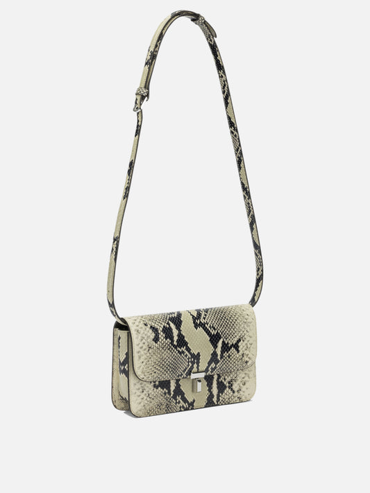Toteme "T-lock" Small Shoulder Bag Beige

