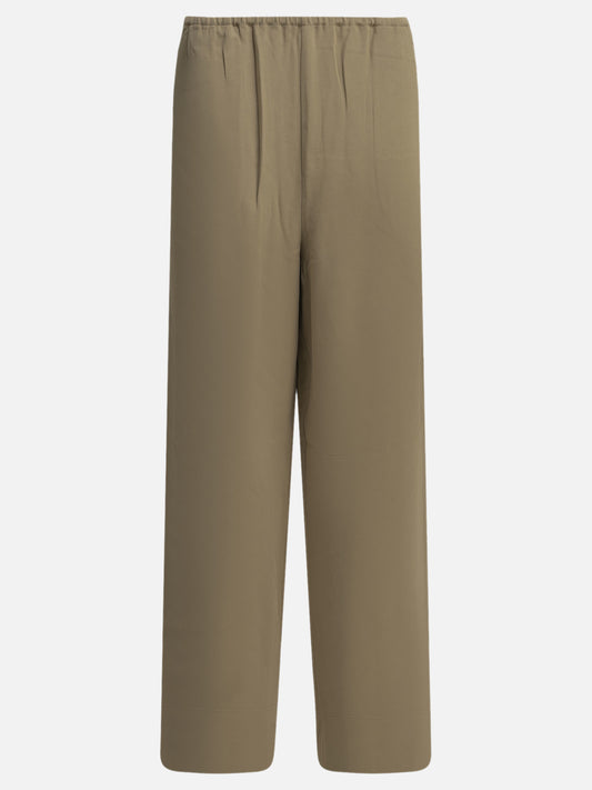 Toteme Casual viscose pants Beige

