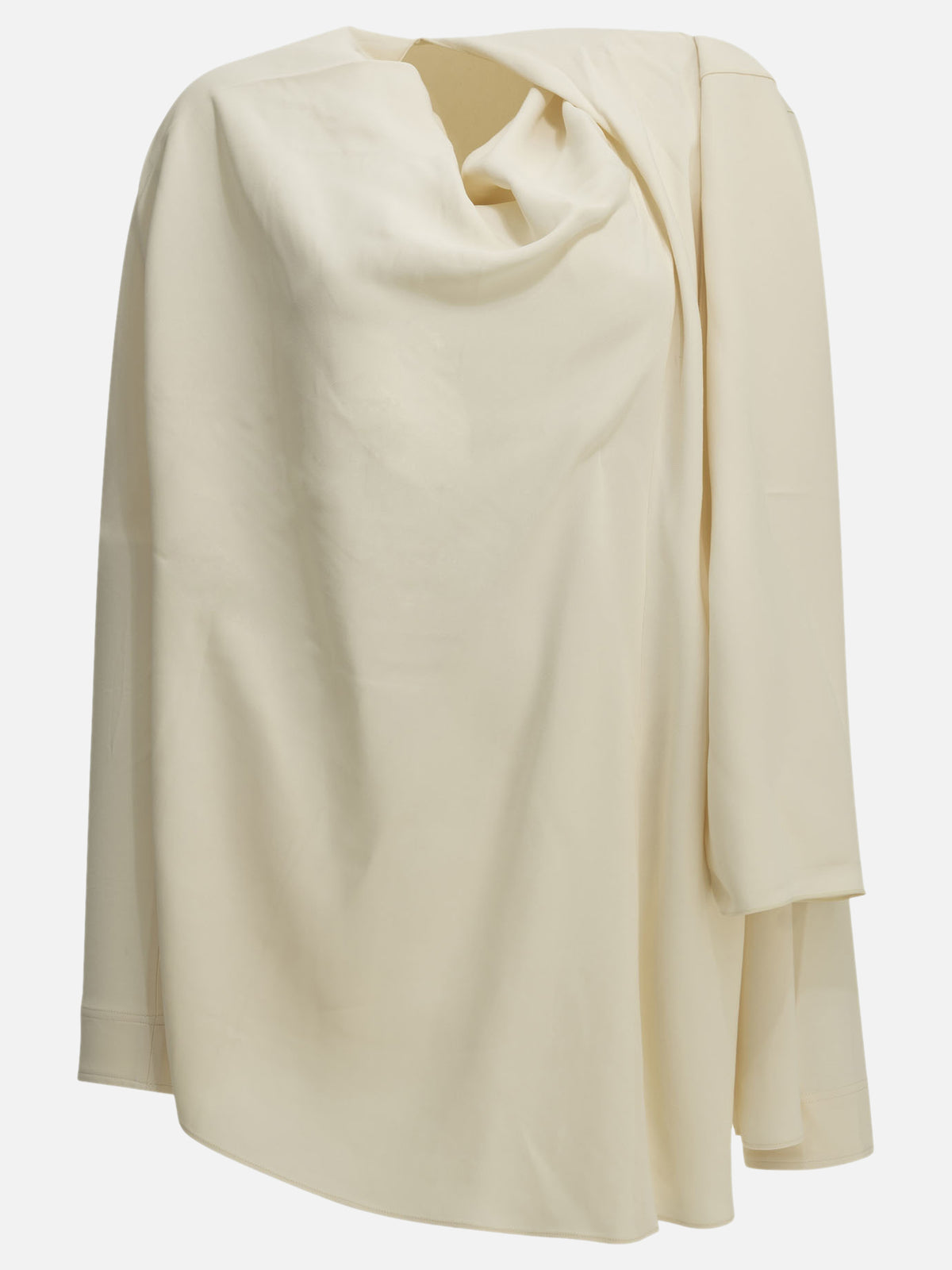 Toteme Blouse with a scarf neckline White - VIETTI