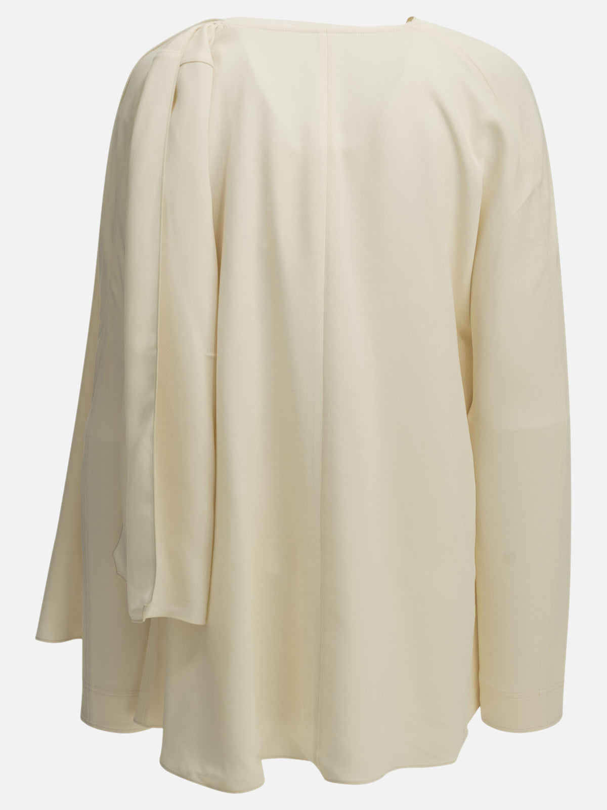 Toteme Blouse with a scarf neckline White

