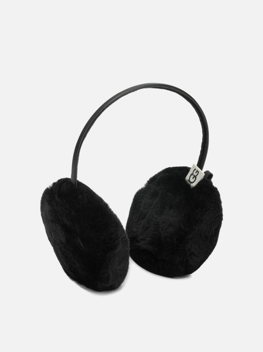 Ugg Thin shearling earflaps Black

