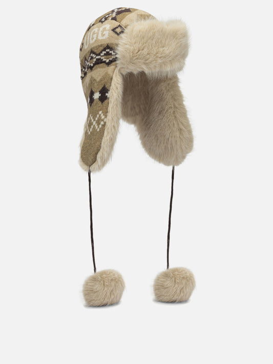 Ugg "Braylee UGGisle" Beanie Brown


