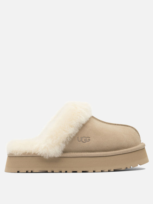 Ugg "Disquette" Slippers Beige

