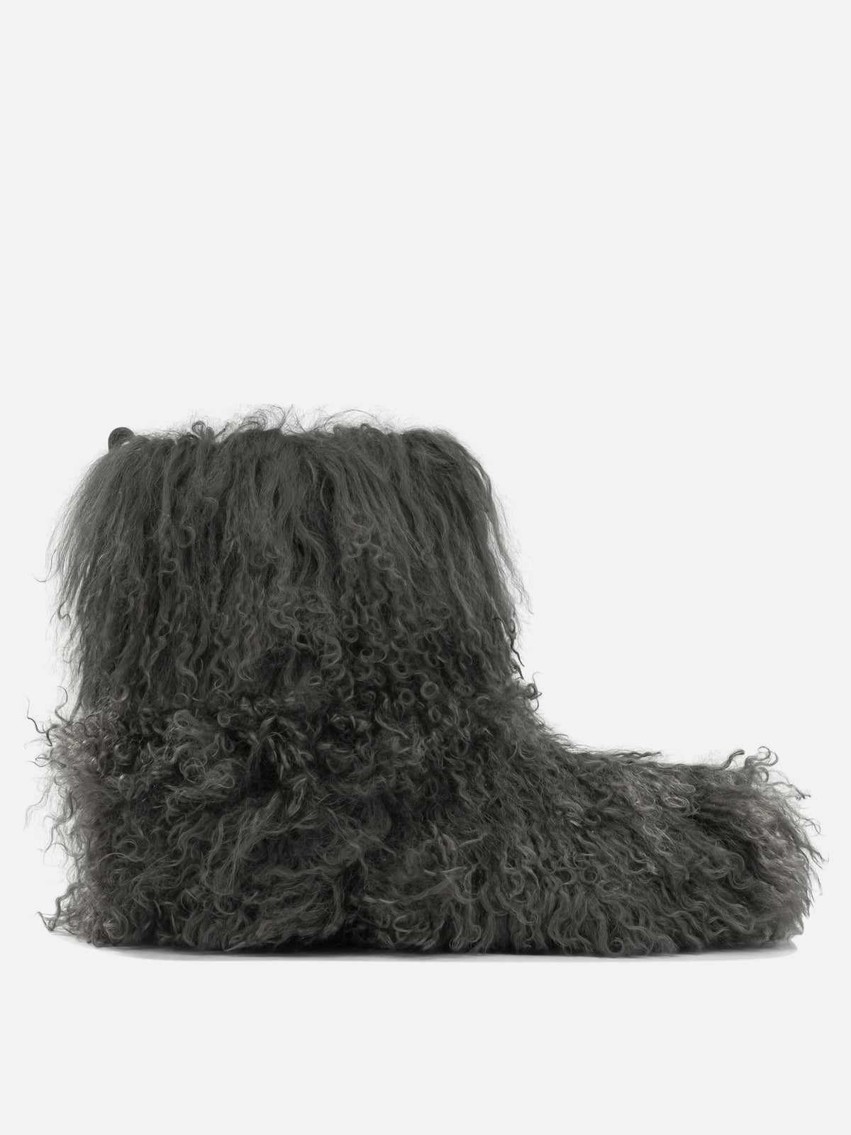 Ugg "Fluff Momma" Pull-On Ankle Boots Grey