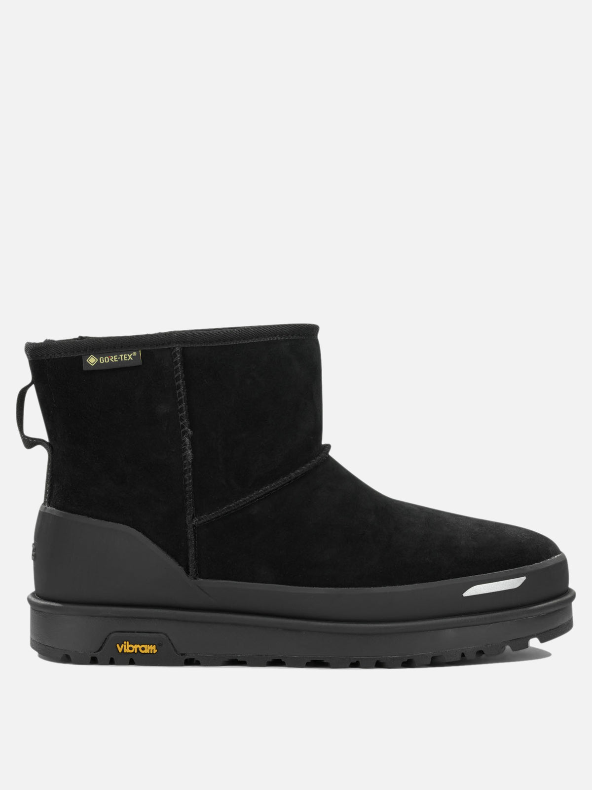 Ugg "Classic Mini Guard GTX" Pull-On Ankle Boots Black - VIETTI
