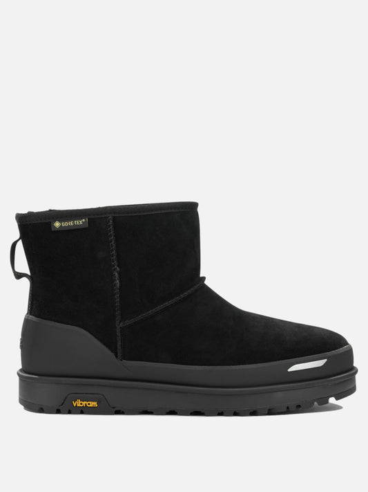 Ugg "Classic Mini Guard GTX" Pull-On Ankle Boots Black

