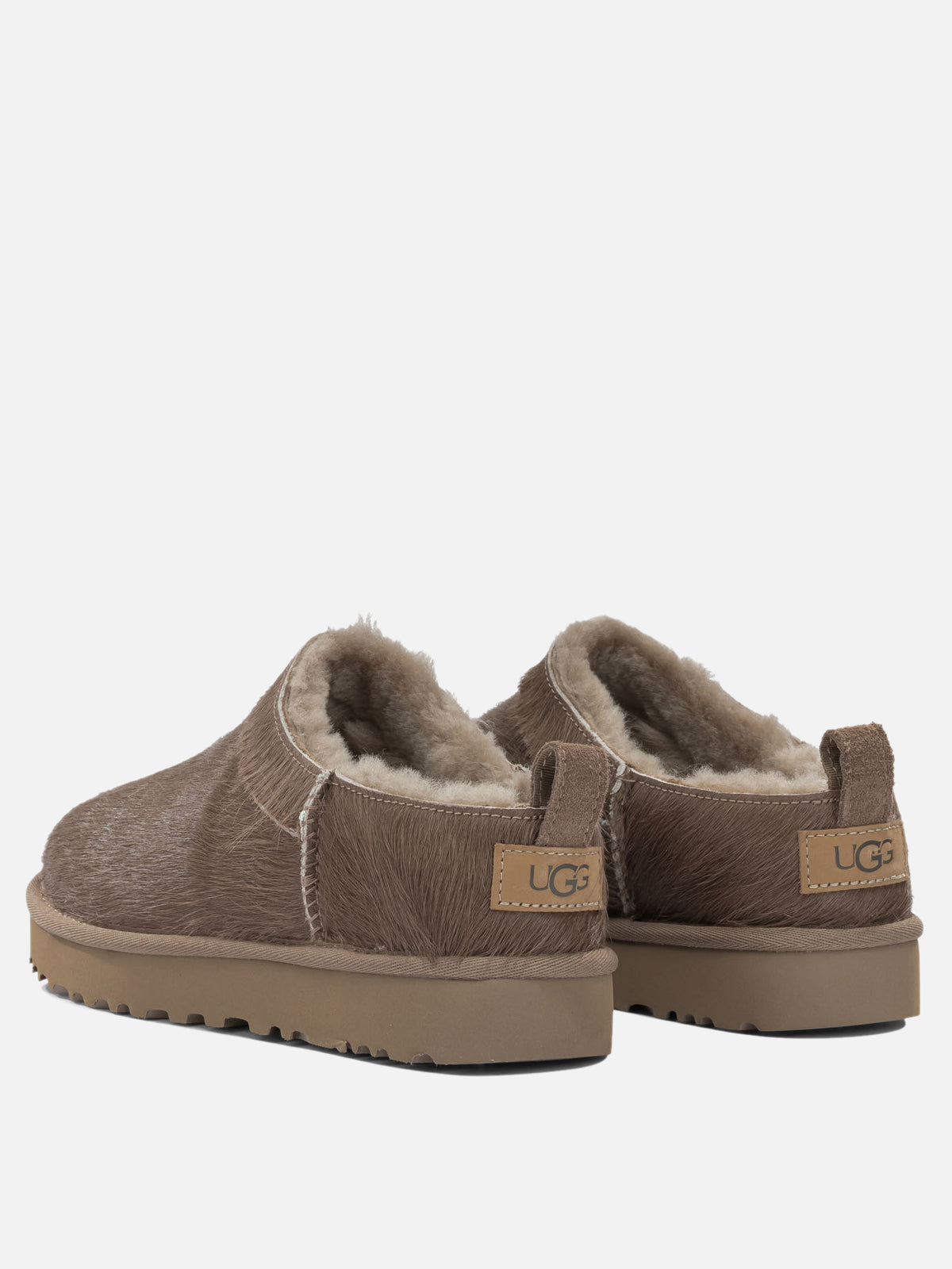 Ugg "Micro" Pull-On Ankle Boots Brown

