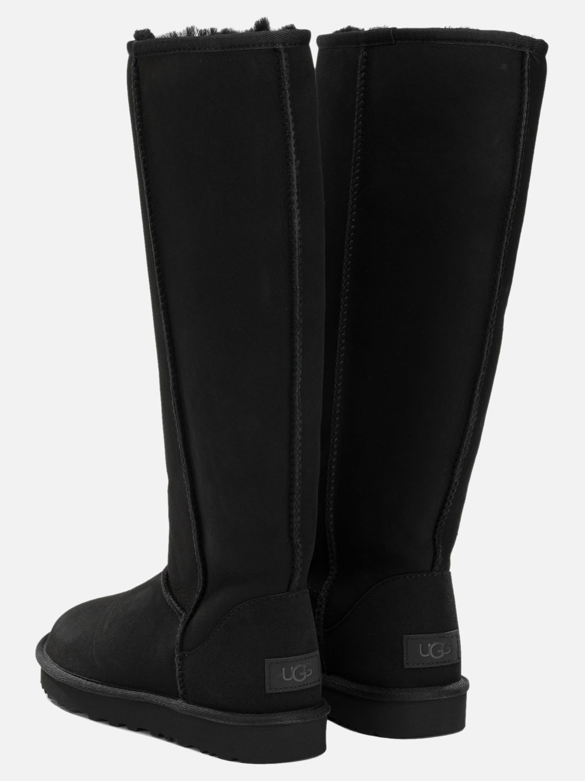 Ugg "Classic Ultra Tall" Knee-High Boots Black - VIETTI