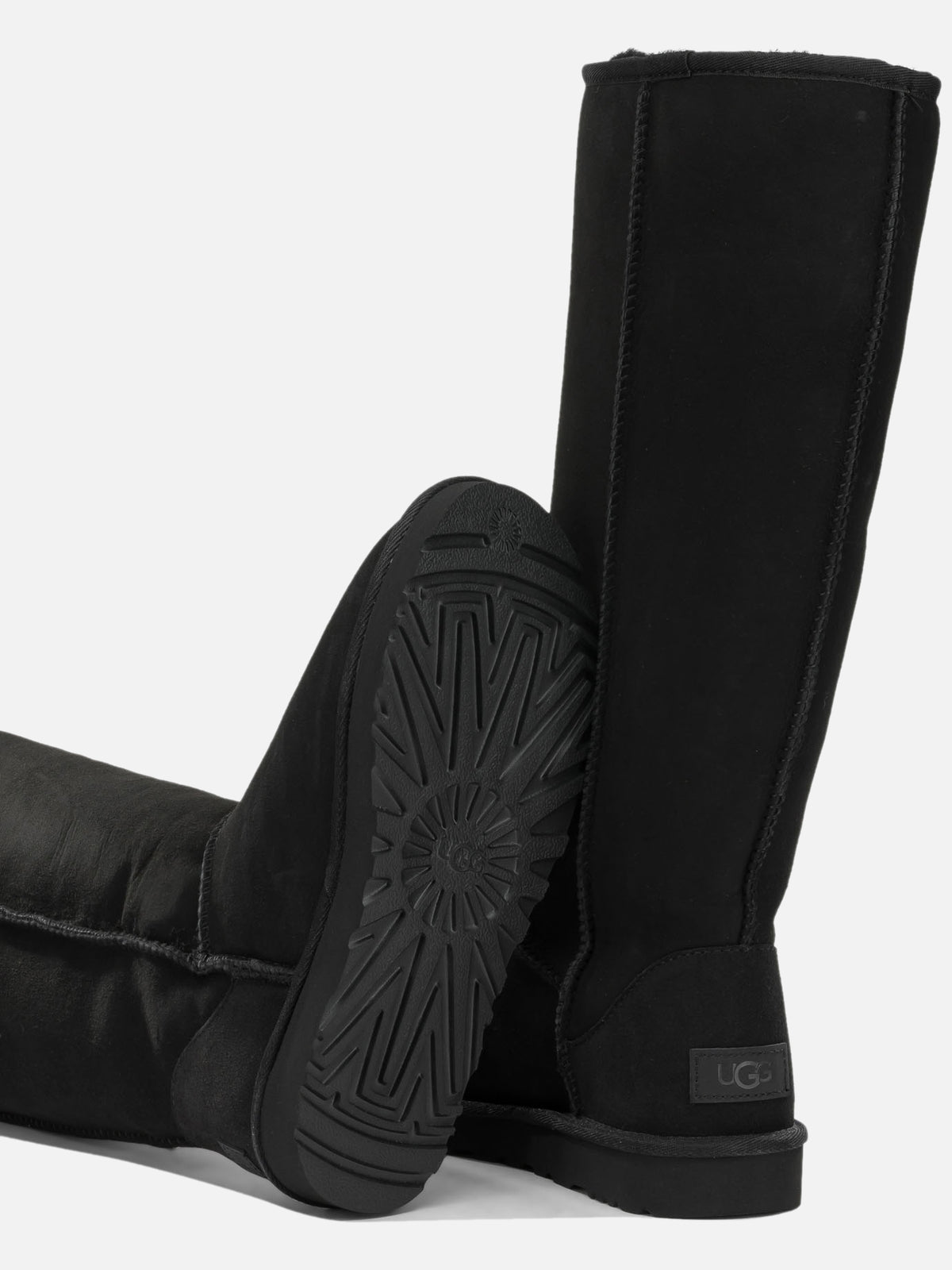 Ugg "Classic Ultra Tall" Knee-High Boots Black - VIETTI
