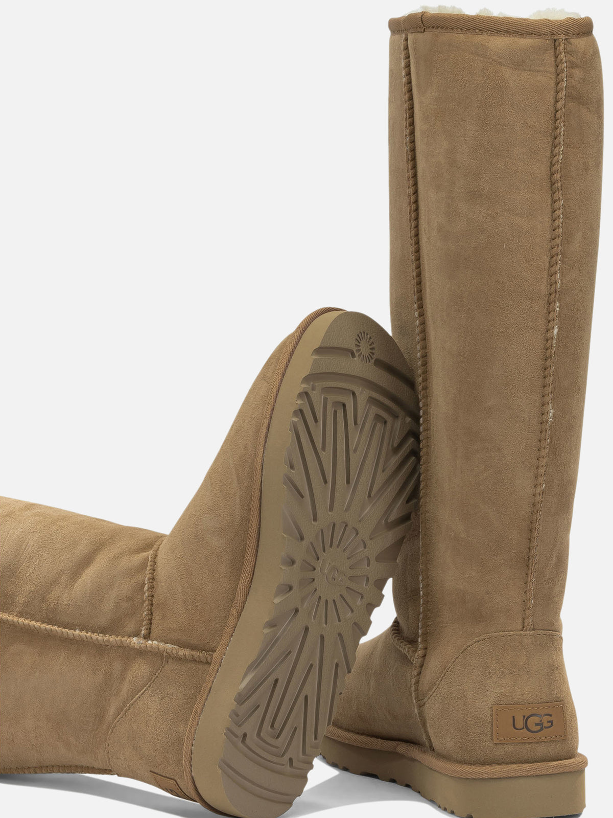 Ugg "Classic Ultra Tall" Knee-High Boots Brown