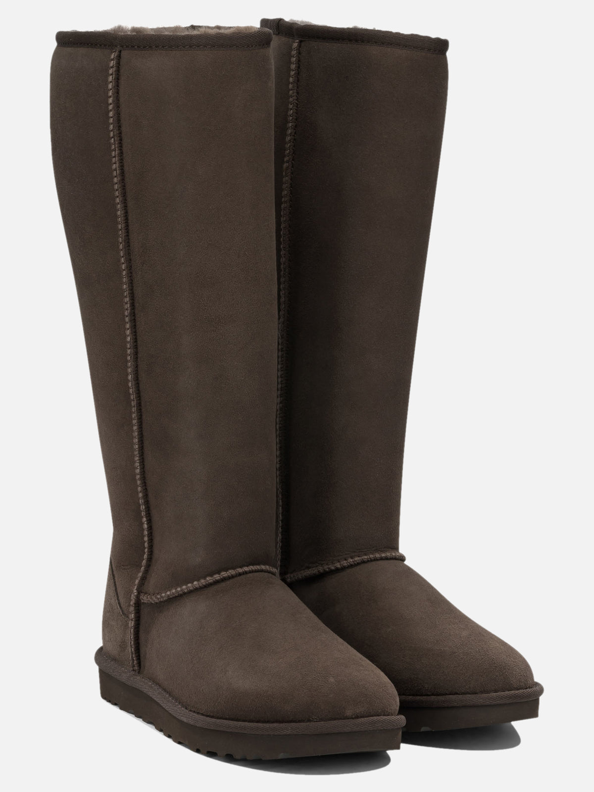 Ugg "Classic Ultra Tall" Knee-High Boots Brown - VIETTI