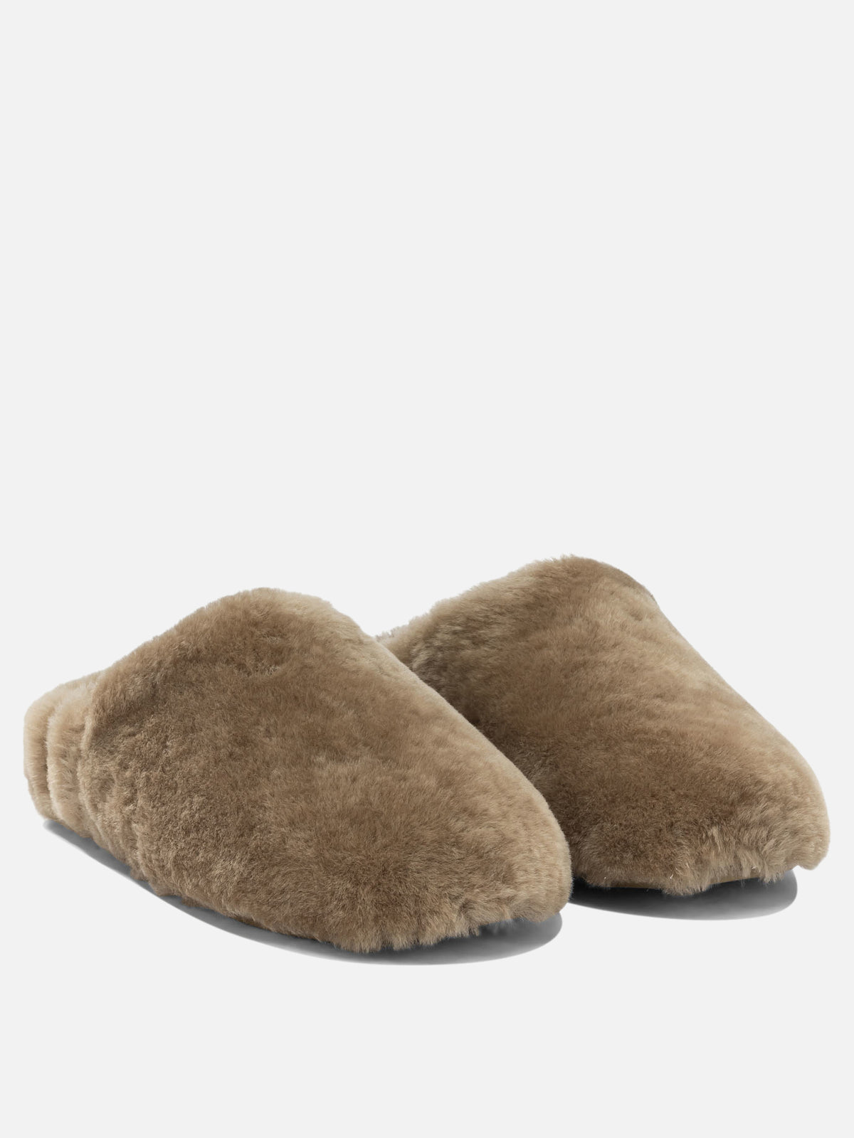 Ugg "Elea Fluffed" Slippers Brown