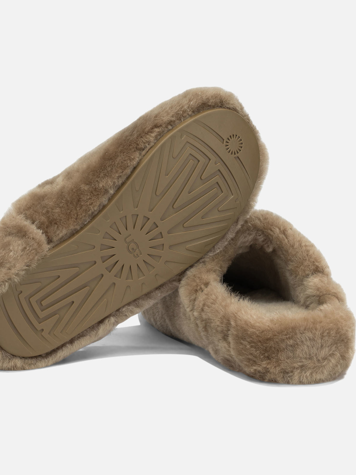 Ugg "Elea Fluffed" Slippers Brown - VIETTI