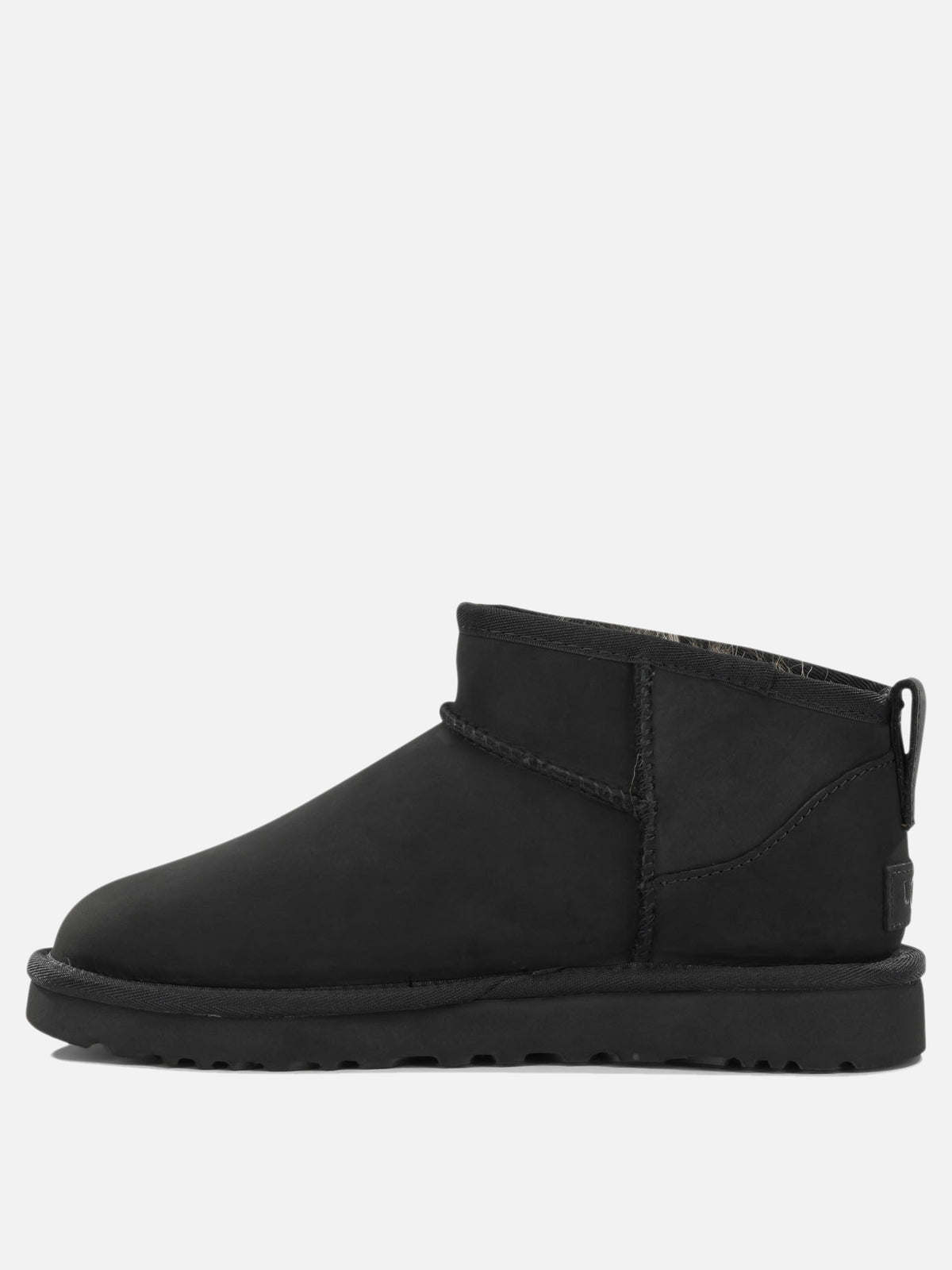 Ugg "Classic Ultra Mini" Pull-On Ankle Boots Black

