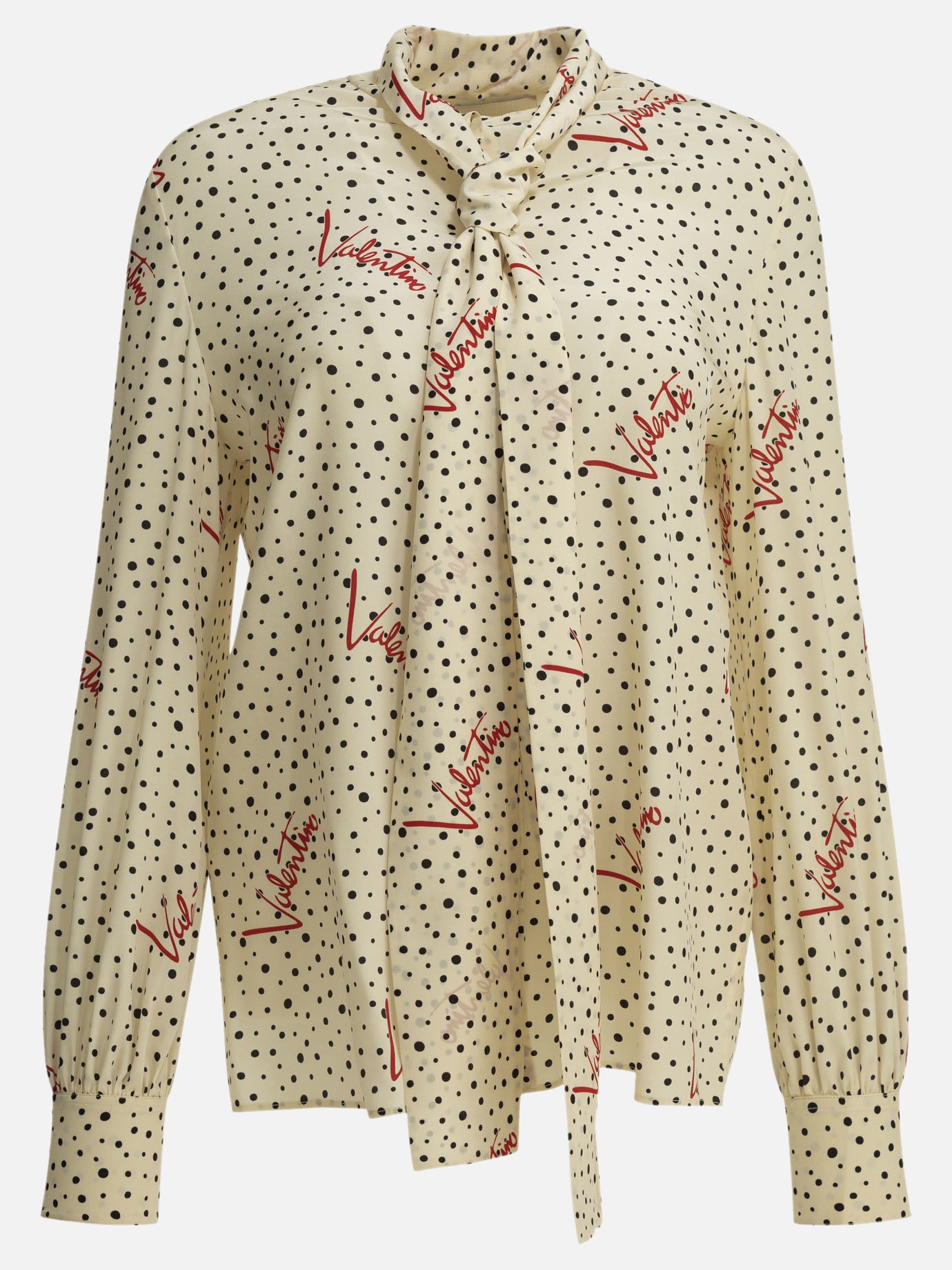 Casual shirts Polka dots  White - Valentino Women | PDP | VIETTI Online Store | Zoom-Modal
