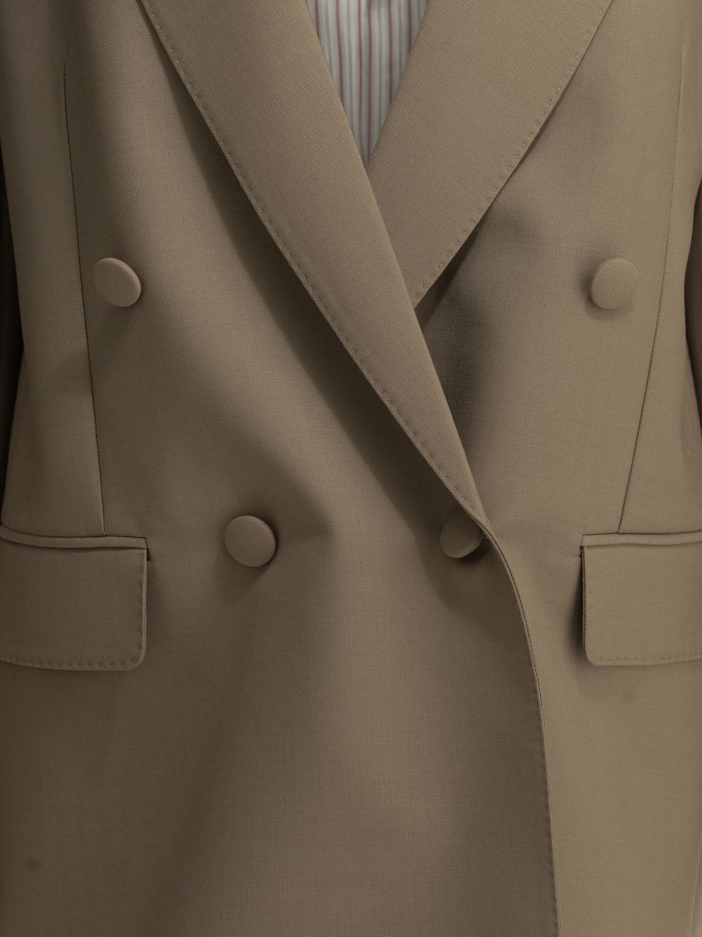 Blazers Solid colour  Beige - Valentino Women | PDP | VIETTI Online Store | thumbnail_5