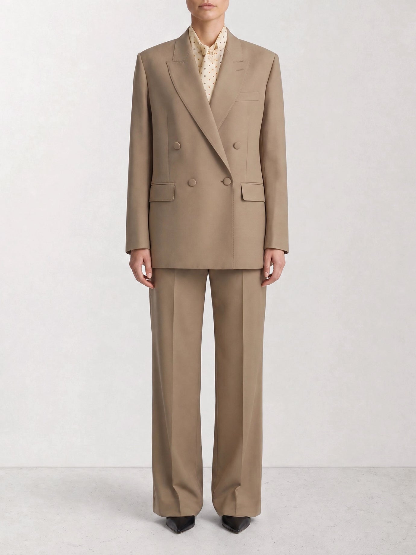 Blazers Solid colour  Beige - Valentino Women | PDP | VIETTI Online Store | Zoom-Modal_2
