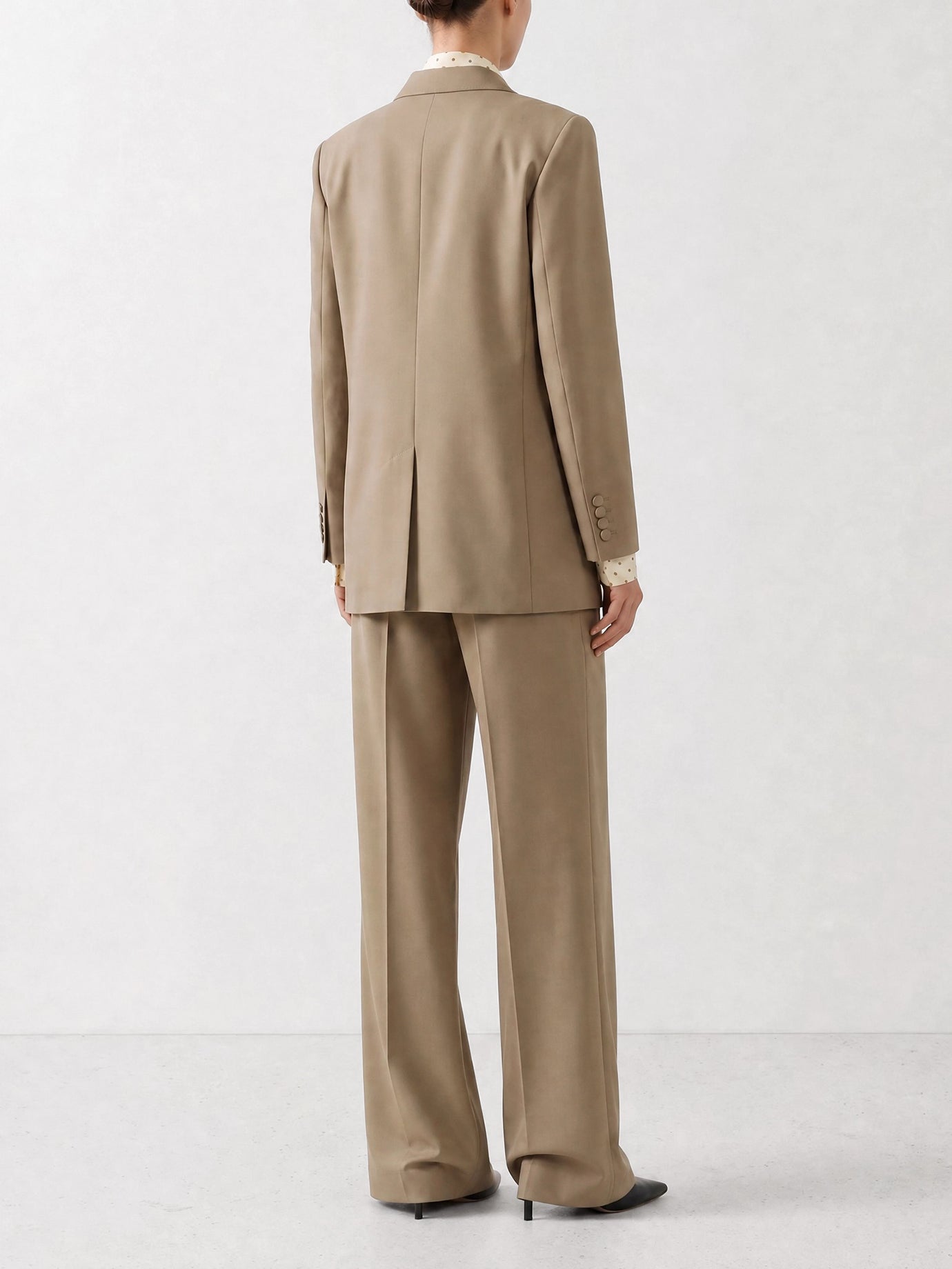 Blazers Solid colour  Beige - Valentino Women | PDP | VIETTI Online Store | thumbnail_3