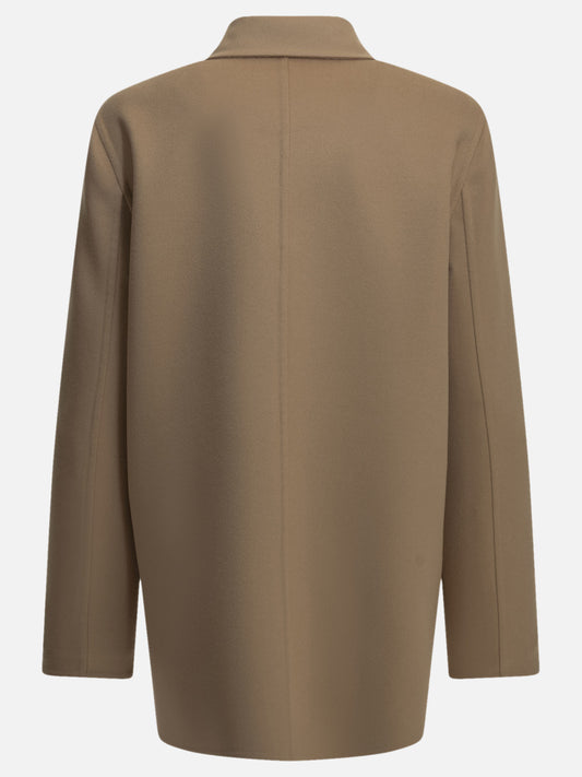 Short coats Solid colour  Beige - Valentino Women | PLP | VIETTI Online Store | 2
