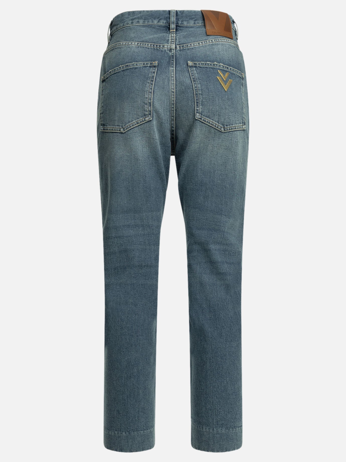 Jeans a gamba dritta Solid colour  Azzurro - Valentino Donna | PDP | VIETTI Online Store | Zoom-Modal_4
