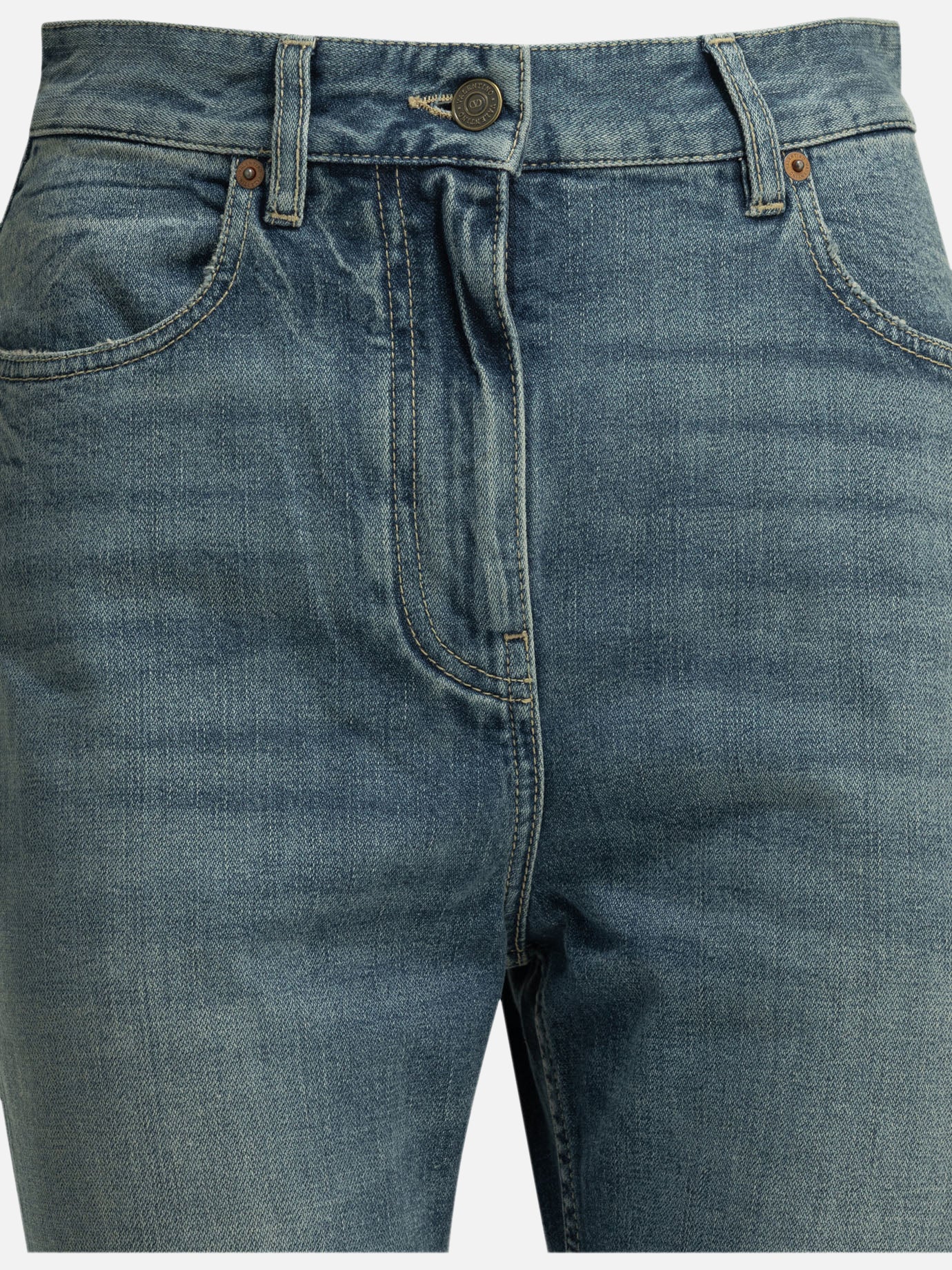 Jeans a gamba dritta Solid colour  Azzurro - Valentino Donna | PDP | VIETTI Online Store | Zoom-Modal_5
