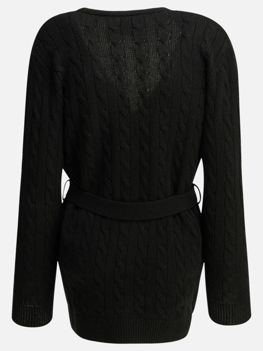 Cardigans Textured knit  Black - Valentino Women | PDP | VIETTI Online Store | 2
